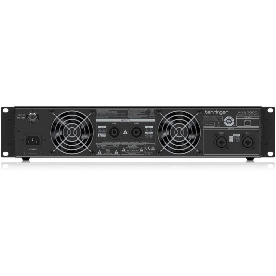 Behringer NX6000D Power Amplifier with DSP