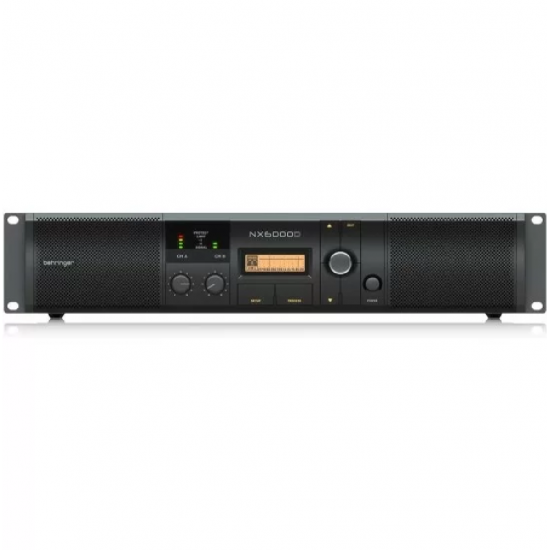 Behringer NX6000D Power Amplifier with DSP