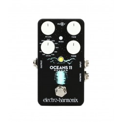 Electro Harmonix Oceans 11 Reverb Algorithms, and External Footswitch Input Guitar Pedal