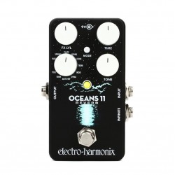 Electro Harmonix Oceans 11 Reverb Algorithms, and External Footswitch Input Guitar Pedal