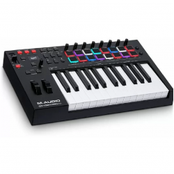 M-Audio Oxygen Pro 25  25-key USB powered MIDI controller with Smart Controls and Auto-mapping