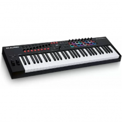 M-Audio Oxygen Pro 61 Powerful, 61-key USB powered MIDI controller with Smart Controls and Auto mapping