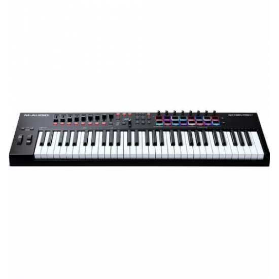 M-Audio Oxygen Pro 61 Powerful, 61-key USB powered MIDI controller with Smart Controls and Auto mapping