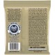 Ernie Ball P02069 Folk Nylon Clear & Gold Ball-End 80/20 Bronze Acoustic Guitar Strings, 28-42 Gauge