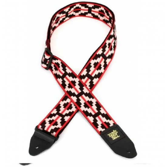 Ernie Ball EB5322 Jacquard Guitar Strap - Ristra Red