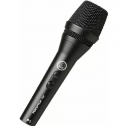 AKG P3S Rugged Performance Microphone for Backing Vocals and Instruments, with on-off switch