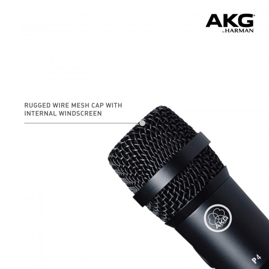 AKG P4 High-performance Dynamic Instrument Microphone