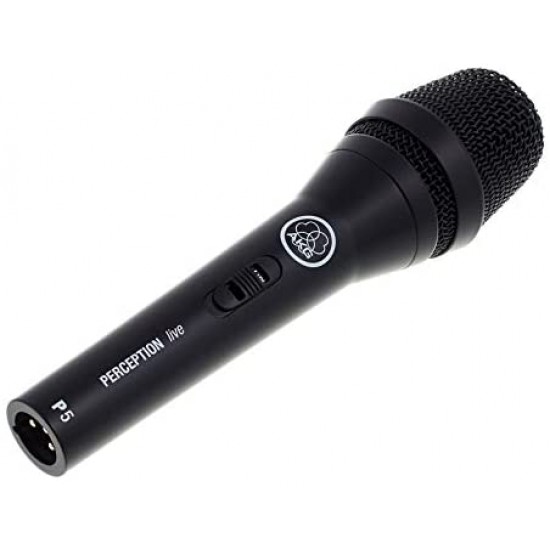 AKG P5S High-Performance Dynamic Vocal Microphone With On/Off Switch