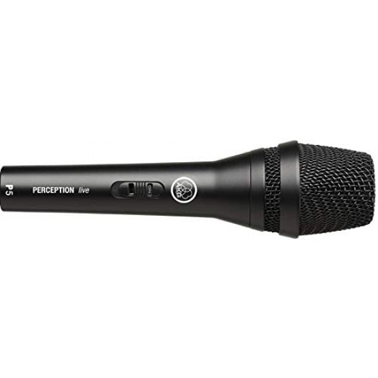 AKG P5S High-Performance Dynamic Vocal Microphone With On/Off Switch