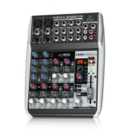 Behringer - Mixer 2 Mono Input Qx1002USB Behringer - Mixer 2 Mono Input Qx1002USB
