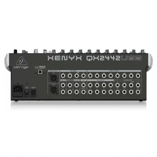 Behringer QX2442USB Premium 24-Input 4/2-Bus Mixer Behringer QX2442USB Premium 24-Input 4/2-Bus Mixer