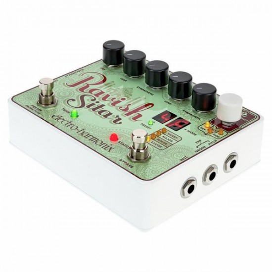 Electro Harmonix Ravish Sitar Emulator Guitar Pedal Electro Harmonix Ravish Sitar Emulator Guitar Pedal