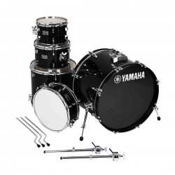 Yamaha RDP2F5BLG Rydeen Standard Drum Set Full Bandle Black Glitter with Free PLZ 1418 Cymbal