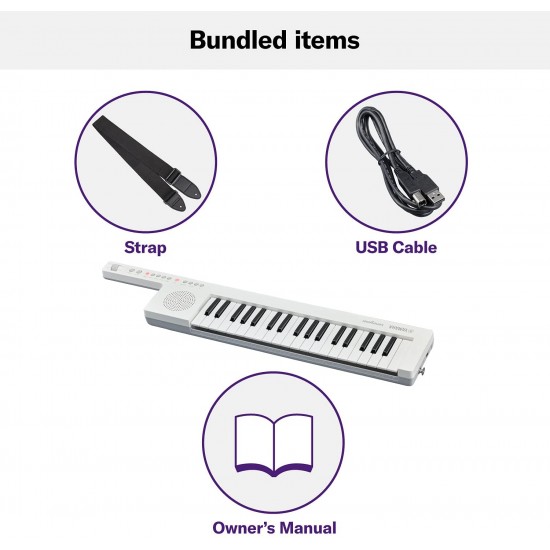 Yamaha Sonogenic SHS-300 37-key Keytar - White