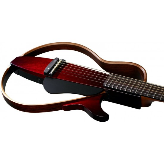 Yamaha SLG200N Silent Guitar - Crimson Red Burst