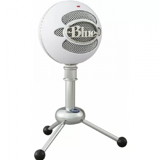 Logitech Blue Snowball USB Microphone White