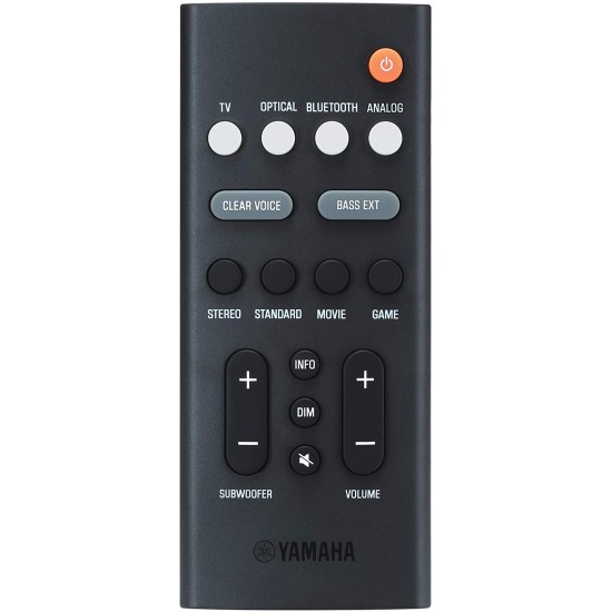 Yamaha SR-B20A SoundBar - Black