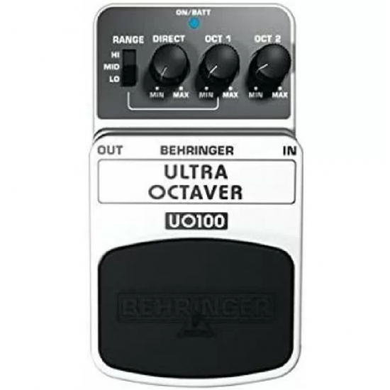 Behringer UO100 - 3-Mode Octave Divider Pedal for Electric Guitar or Bass Behringer UO100 - 3-Mode Octave Divider Pedal for Electric Guitar or Bass