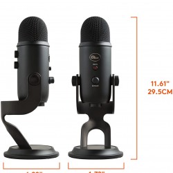 Logitech Blue Yeti USB Mic-Blackout