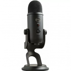 Logitech Blue Yeti USB Mic-Blackout