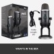 Logitech Yeti X Professional USB Microphone Blackout