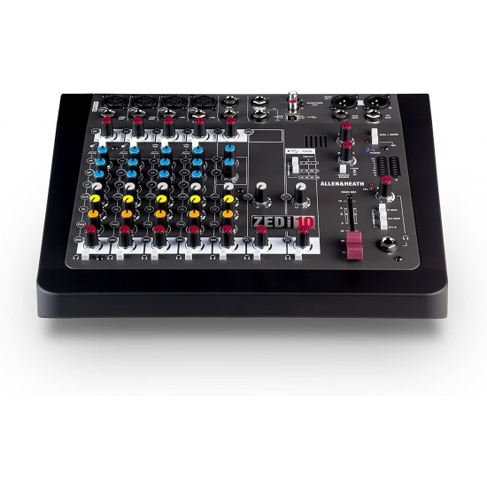 Allen & Heath ZEDi10 10-CH Analog Mixer with USB Interface Allen & Heath ZEDi10 10-CH Analog Mixer with USB Interface