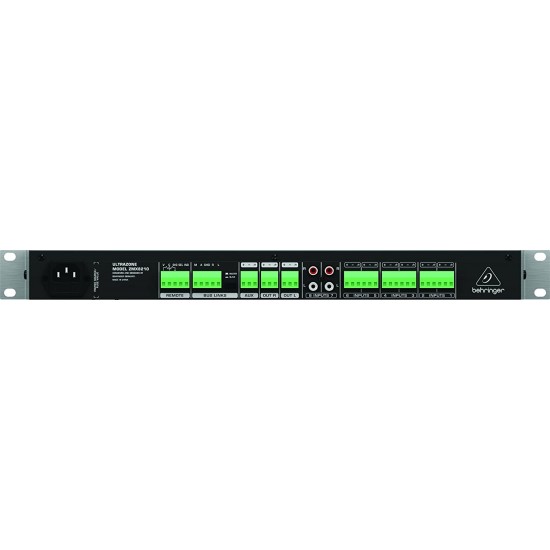 Behringer -Ultrazone ZMX8210 Professional 8-Channel 3-Bus Mic/Line Zone Mixer with Remote Control and Link Ports Behringer -Ultrazone ZMX8210 Professional 8-Channel 3-Bus Mic/Line Zone Mixer with Remote Control and Link Ports
