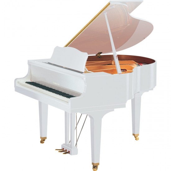 Yamaha DGB1K ENST Disklavier Enspire Grand Piano -White With Free Piano Bench