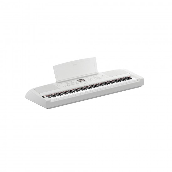 Yamaha DGX670WH Portable Digital Grand Piano, White