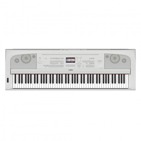 Yamaha DGX670WH Portable Digital Grand Piano, White