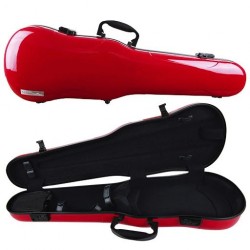 GEWA 303.230 Form Shaped 4/4 Violin Cases Air 1.7 Red High Gloss Finish