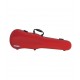 GEWA 303.230 Form Shaped 4/4 Violin Cases Air 1.7 Red High Gloss Finish