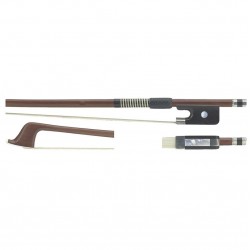 GEWA 4/4 Cello Bow Brasil Wood Student Level, Ebony Frog & Natural Hair