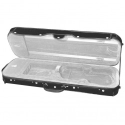 GEWA 3/4 Violin Case CVK 01, Tex Black Exterior