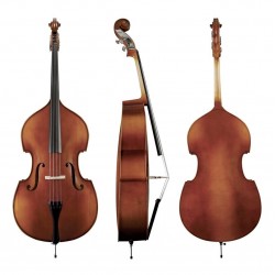 GEWA Double Bass Europa 3/4 Size Gamba Shape All Solid