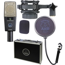 AKG C414 XLS Reference Multipattern Condenser Microphone