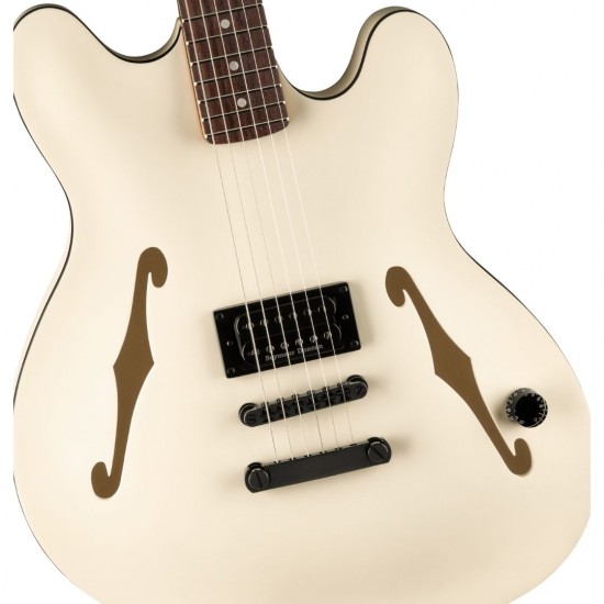 Fender 262370505 Tom DeLonge Starcaster Electric Guitar - Olympic White Fender 262370505 Tom DeLonge Starcaster Electric Guitar - Olympic White