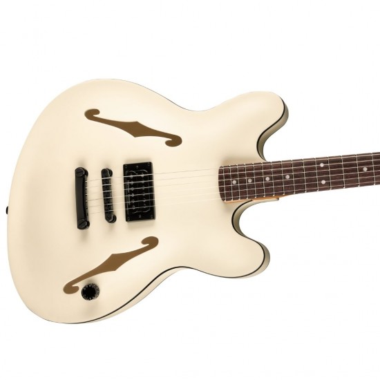 Fender 262370505 Tom DeLonge Starcaster Electric Guitar - Olympic White Fender 262370505 Tom DeLonge Starcaster Electric Guitar - Olympic White