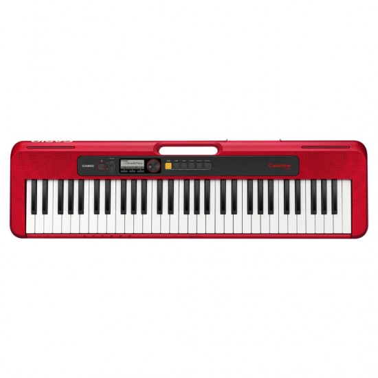 Casio CTS-200 Musical Keyboard with Power Adapter - Red Casio CTS-200 Musical Keyboard with Power Adapter - Red