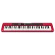 Casio CTS-200 Musical Keyboard with Power Adapter - Red Casio CTS-200 Musical Keyboard with Power Adapter - Red