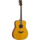 Yamaha FG-TA TransAcoustic Dreadnought - Vintage Tint