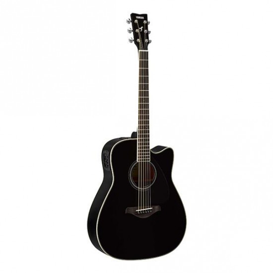 Yamaha FGX820C Dreadnought Cutaway - Black