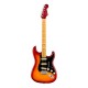 Fender 0118062773 American Ultra Luxe Stratocaster Electric Guitar - Plasma Red Burst Fender 0118062773 American Ultra Luxe Stratocaster Electric Guitar - Plasma Red Burst