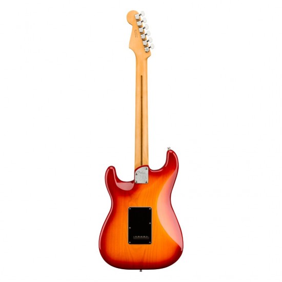 Fender 0118062773 American Ultra Luxe Stratocaster Electric Guitar - Plasma Red Burst Fender 0118062773 American Ultra Luxe Stratocaster Electric Guitar - Plasma Red Burst