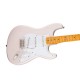 Fender 0374005501 Classic Vibe 50s Stratocaster Electric Guitar - White Blonde Fender 0374005501 Classic Vibe 50s Stratocaster Electric Guitar - White Blonde