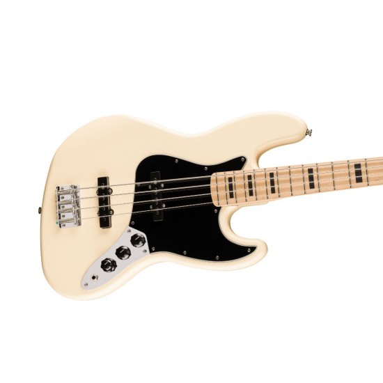 Fender 0378703505 Affinity Series Active Jazz Bass Guitar - Olympic White Fender 0378703505 Affinity Series Active Jazz Bass Guitar - Olympic White
