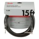 Fender 0990820059 15Ft Professional Series Angle Instrument Cable - Black Fender 0990820059 15Ft Professional Series Angle Instrument Cable - Black