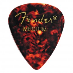 Fender 1980351800 Classic Celluloid 351 Shape Pick - 12 Pack