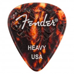 Fender 1983351500 Wavelength Celluloid 351 Shape Pick - 6 pack