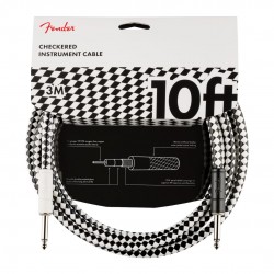 Fender 0990810288 10Ft Pro Checkboard Instrument Cable